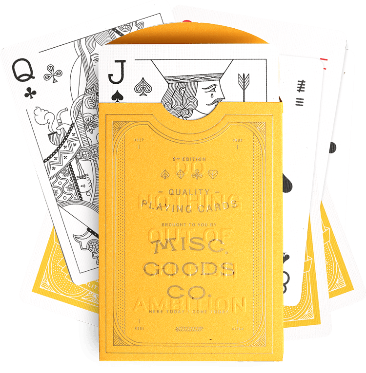 Misc. Goods Co. Playing Cards