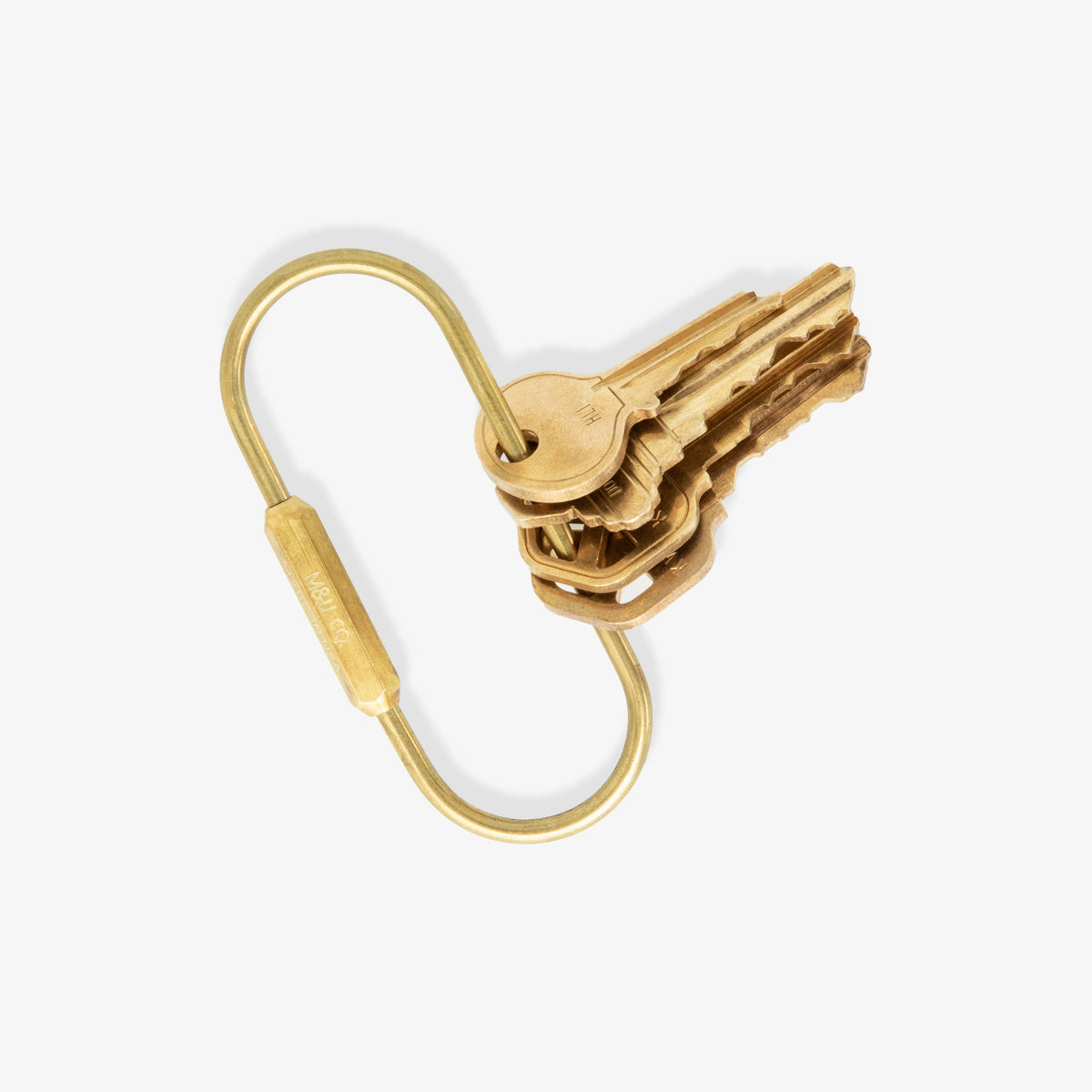 Maxx &amp; Unicorn Pill Keyring Brass