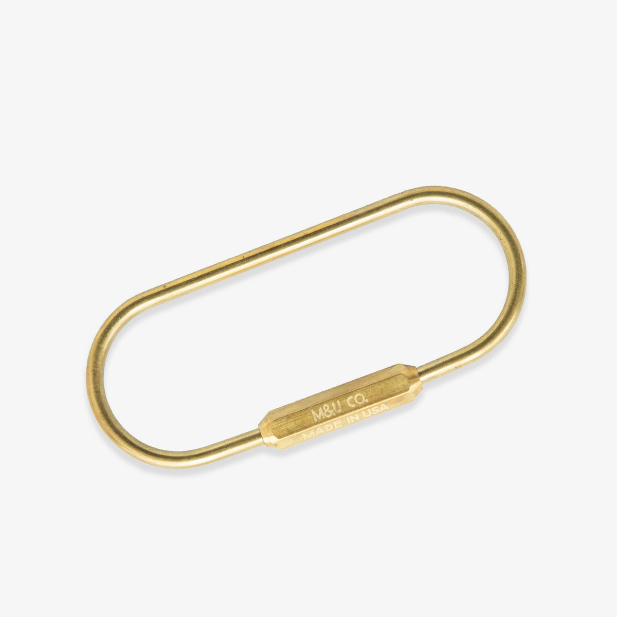Maxx &amp; Unicorn Pill Keyring Brass