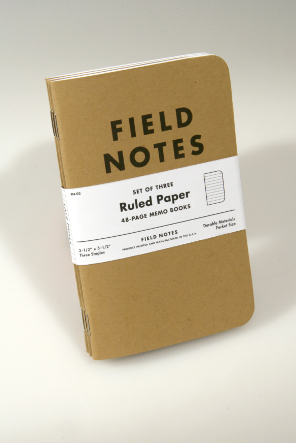 Field Notes Original Kraft Ruled 3 Pack