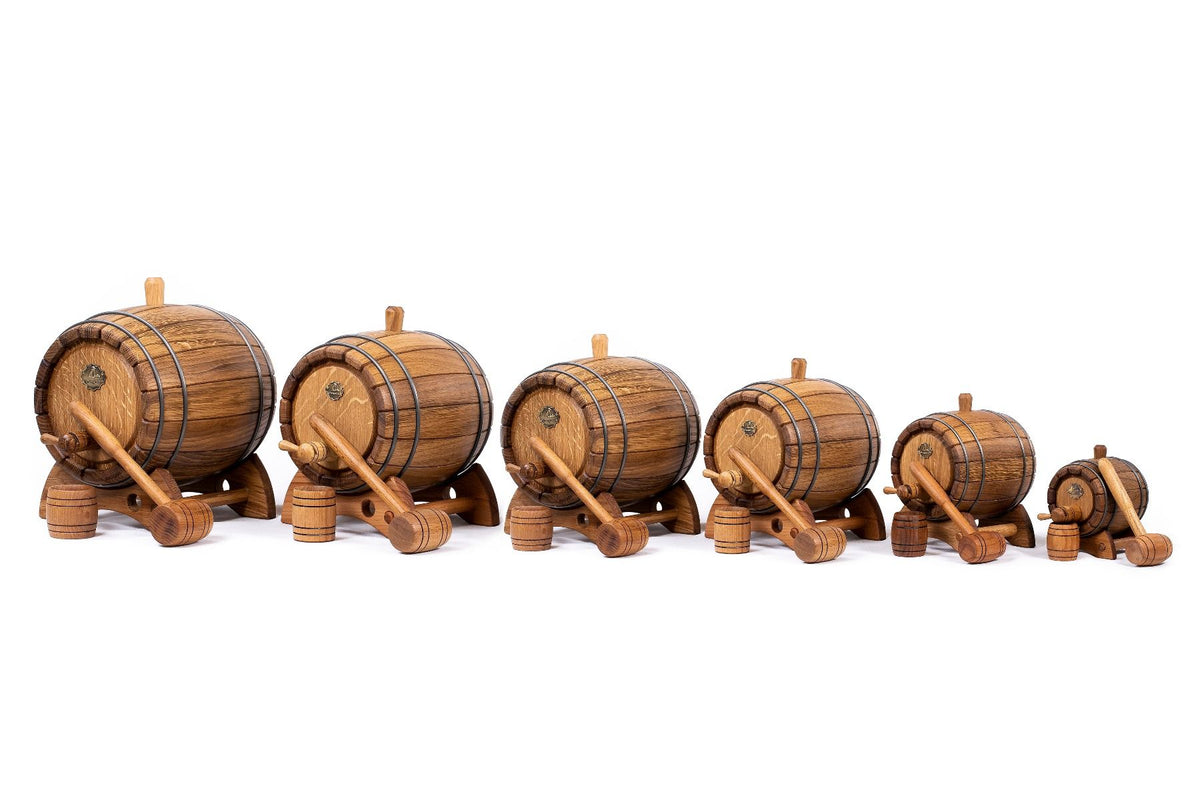 Hrachya Ohanyan Woodworks Cognac and Wine Ageing Barrel / 1 Litre