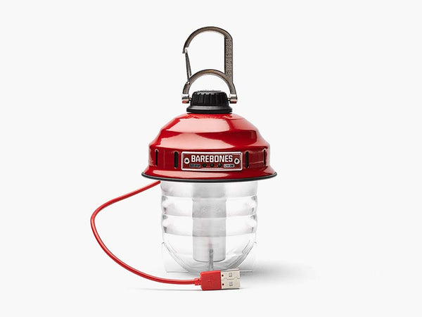 Barebones Living | Beacon Hanging Light | LED Light | Red