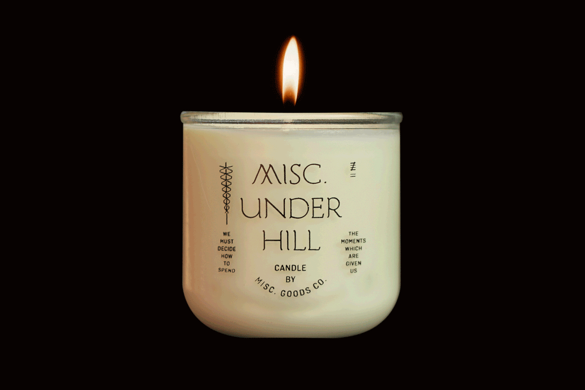 Misc. Goods Co. Manly Scented Candles