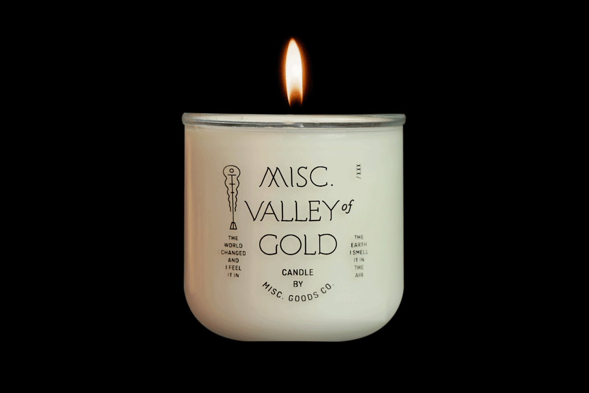 Misc. Goods Co. Manly Scented Candles