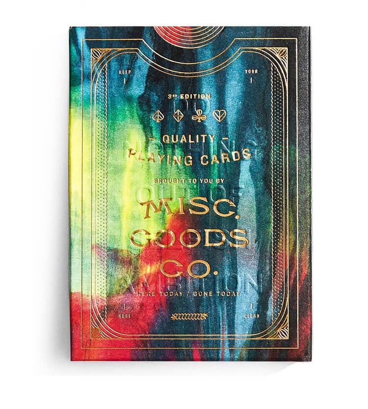 Misc. Goods Co. Playing Cards Cina