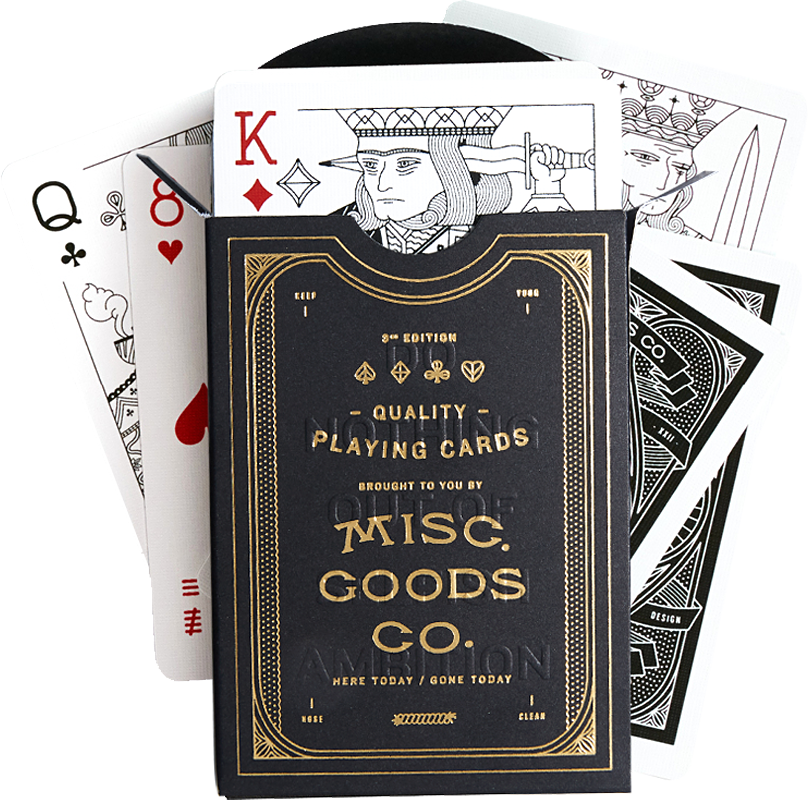 Misc. Goods Co. Playing Cards