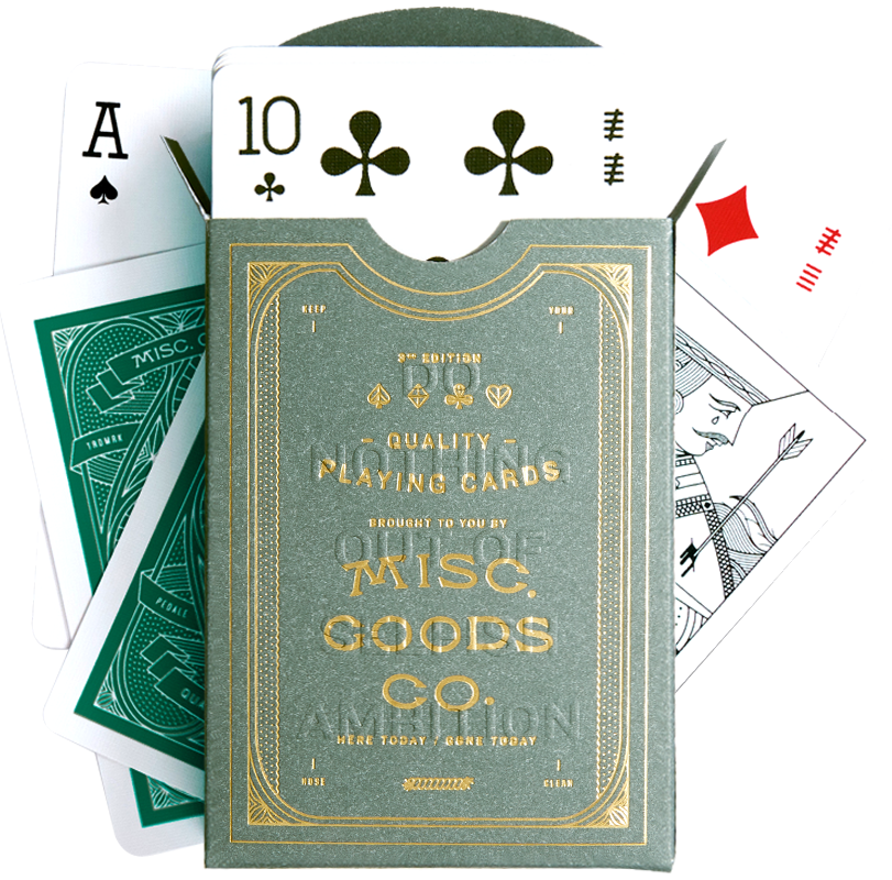 Misc. Goods Co. Playing Cards
