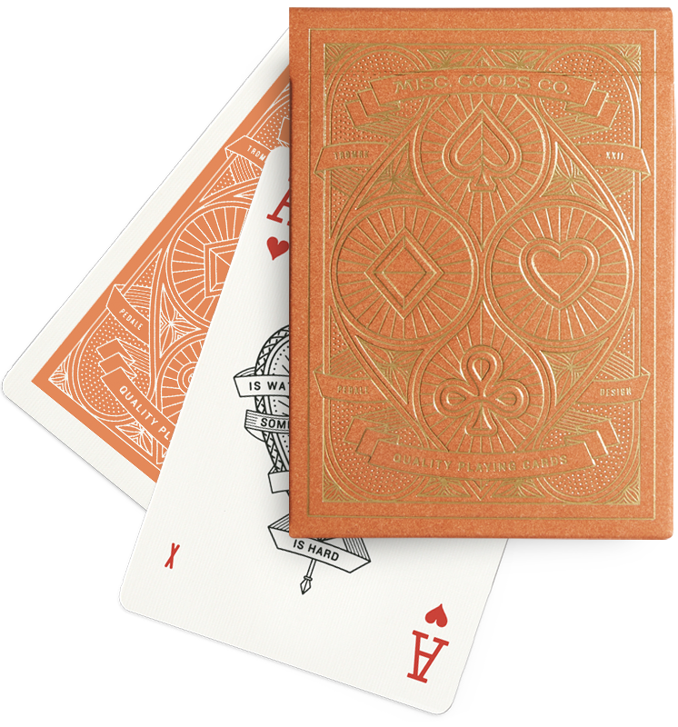 Misc. Goods Co. Playing Cards