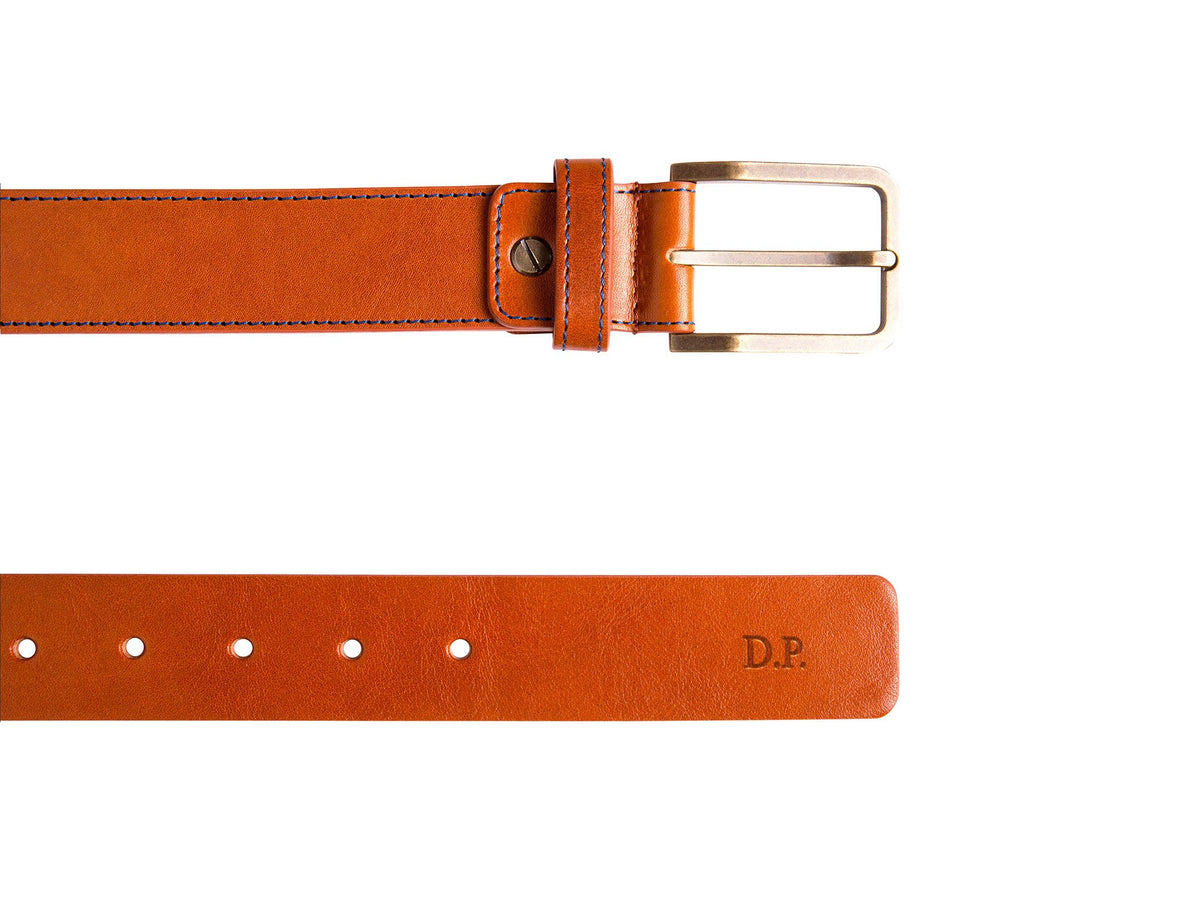 Danny P. Leather Belt Tan
