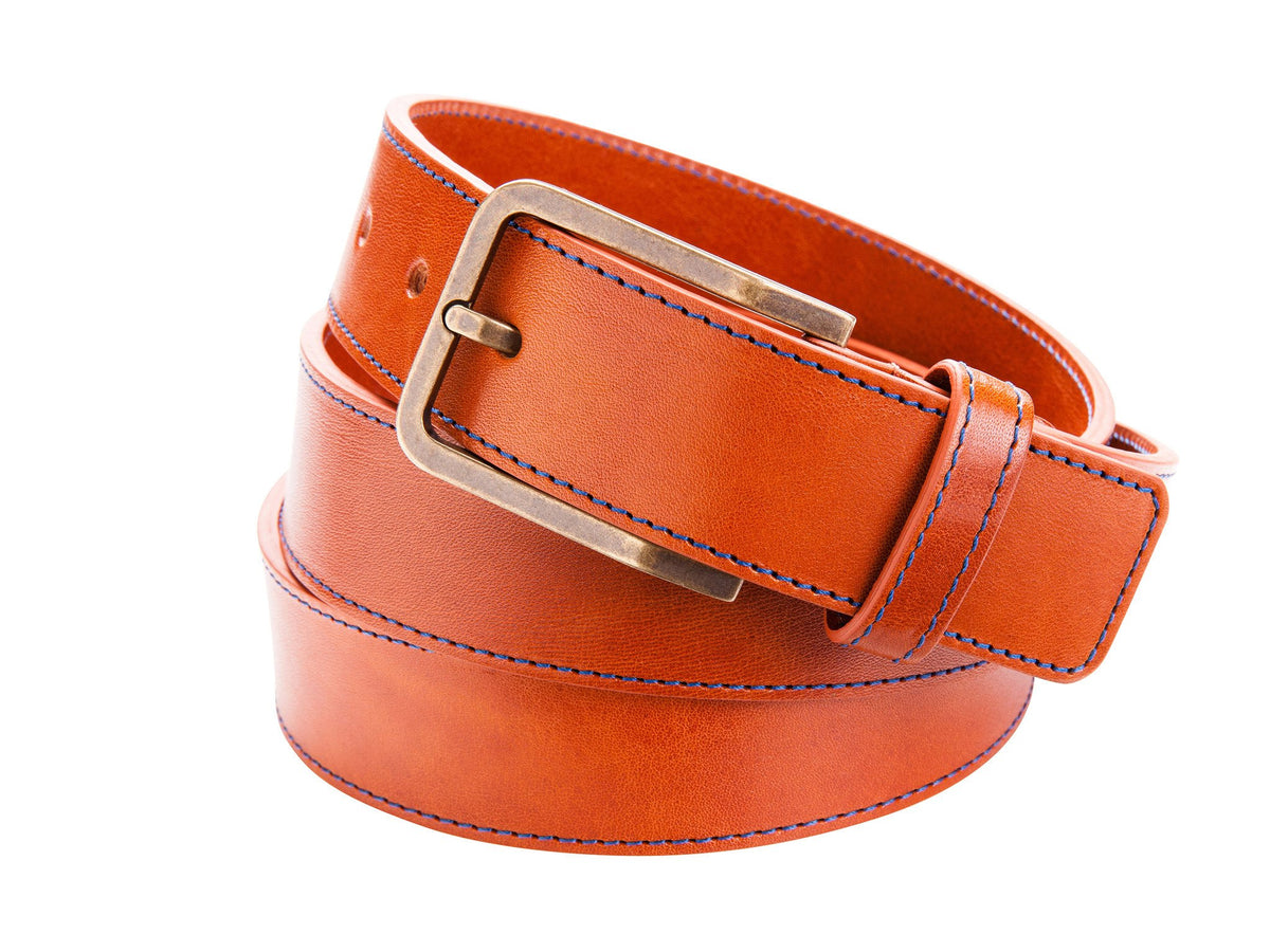Danny P. Leather Belt Tan