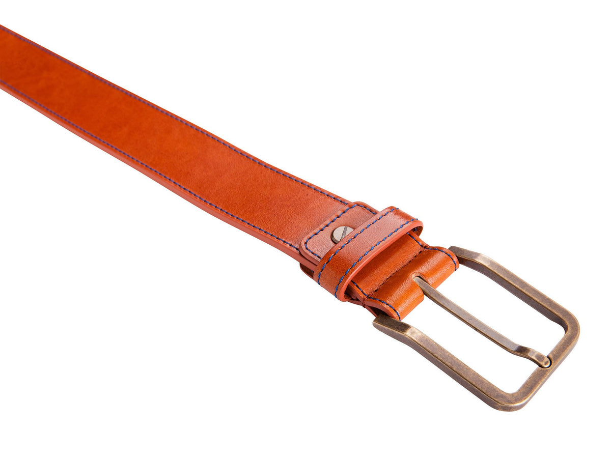 Danny P. Leather Belt Tan