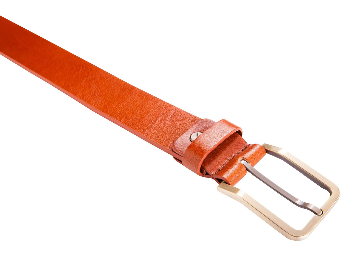 Danny P. Leather Belt Tan