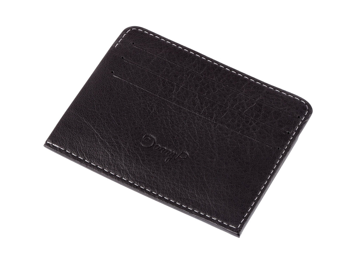 Danny P. Leather Card Wallet Black
