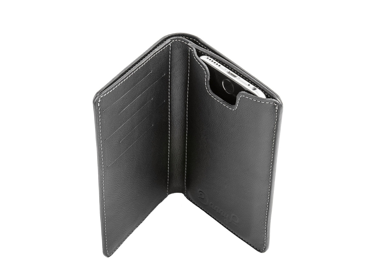 Danny P. Leather Wallet and iPhone 6/6s/7 Case Black
