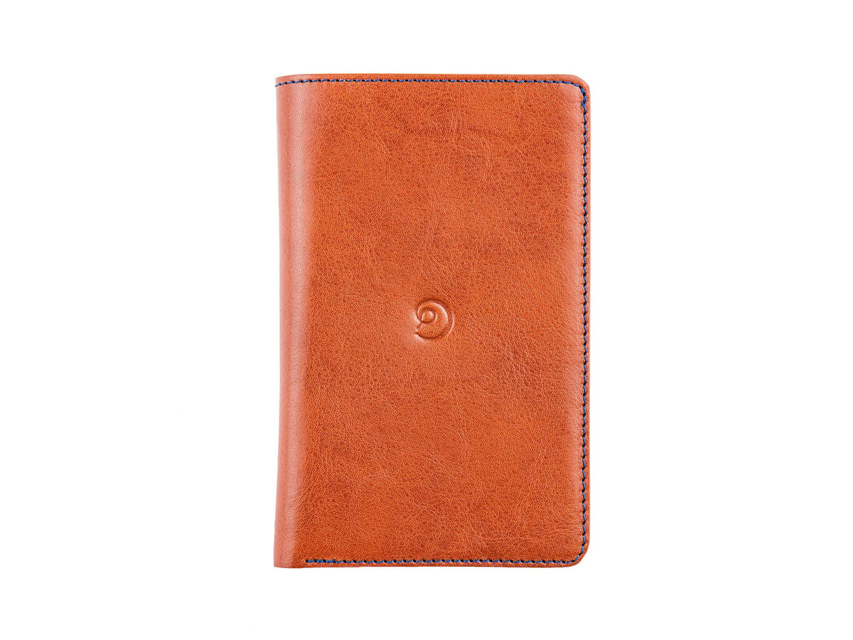 Danny P. Leather Wallet and iPhone 6/6s/7 Case Tan Blue