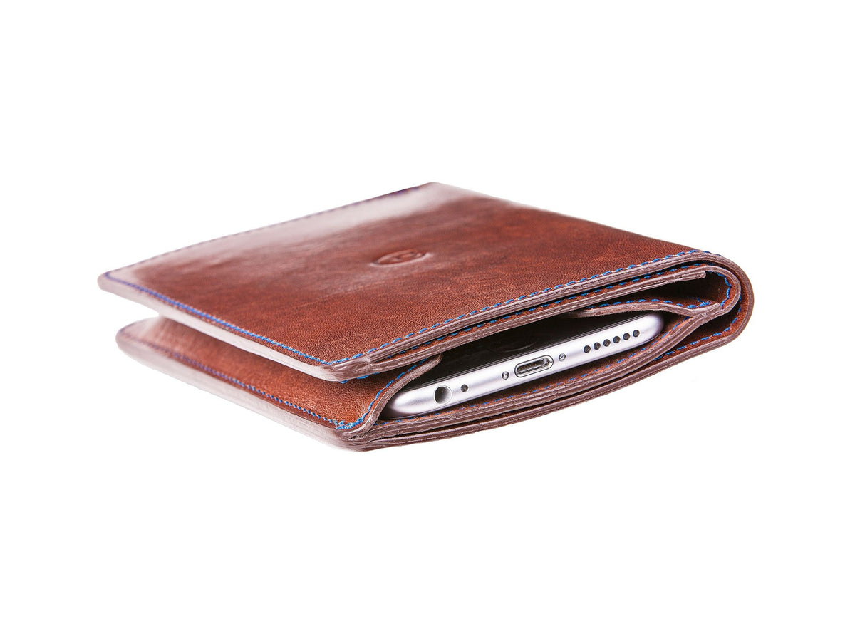 Danny P. Leather Wallet and iPhone 6/6s/7 Case Brown