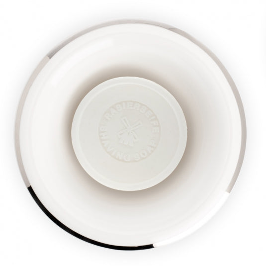 Muhle Porcelain Shaving Bowl | Platinum Edge White