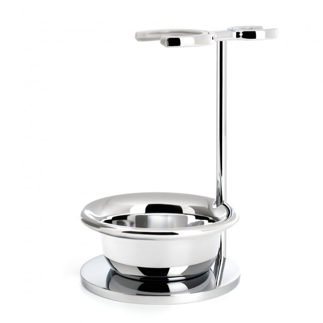 Muhle Chrome Plated Stand For Shaving Set With Bowl