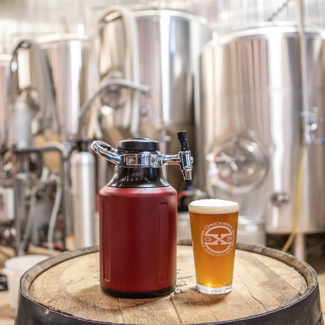 GrowlerWerks uKeg Go 64 - Chilli