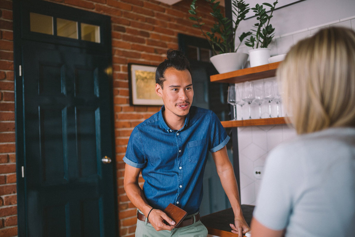 Danny P. Leather Belt Brown
