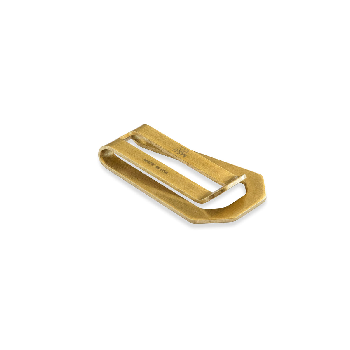 Maxx and Unicorn Money Clip Brass