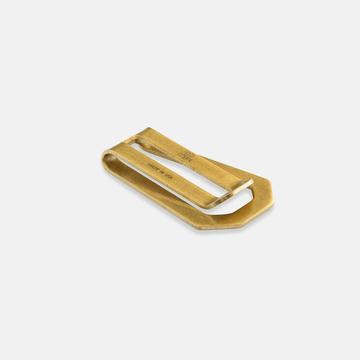 Maxx and Unicorn Money Clip Brass