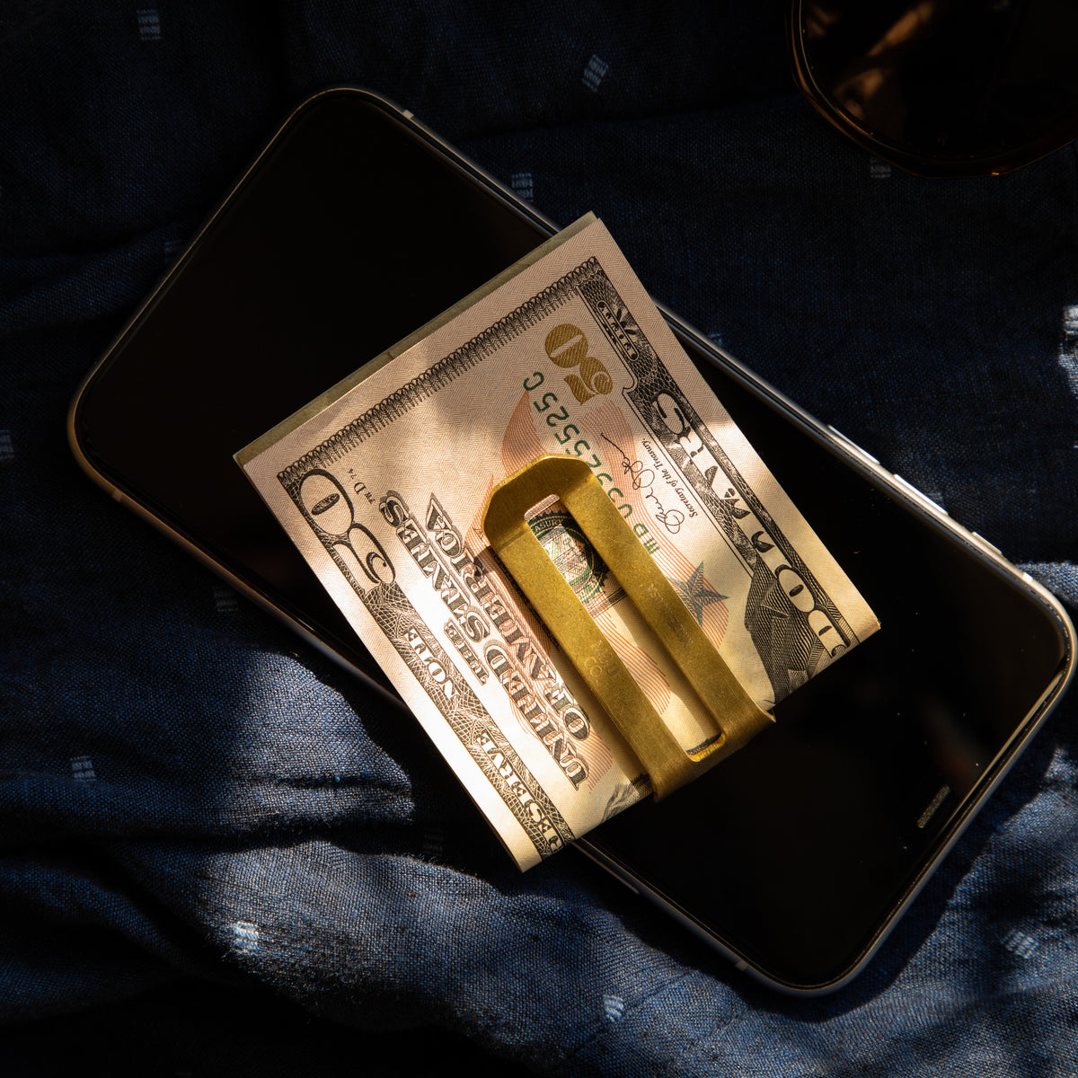 Maxx and Unicorn Money Clip Brass