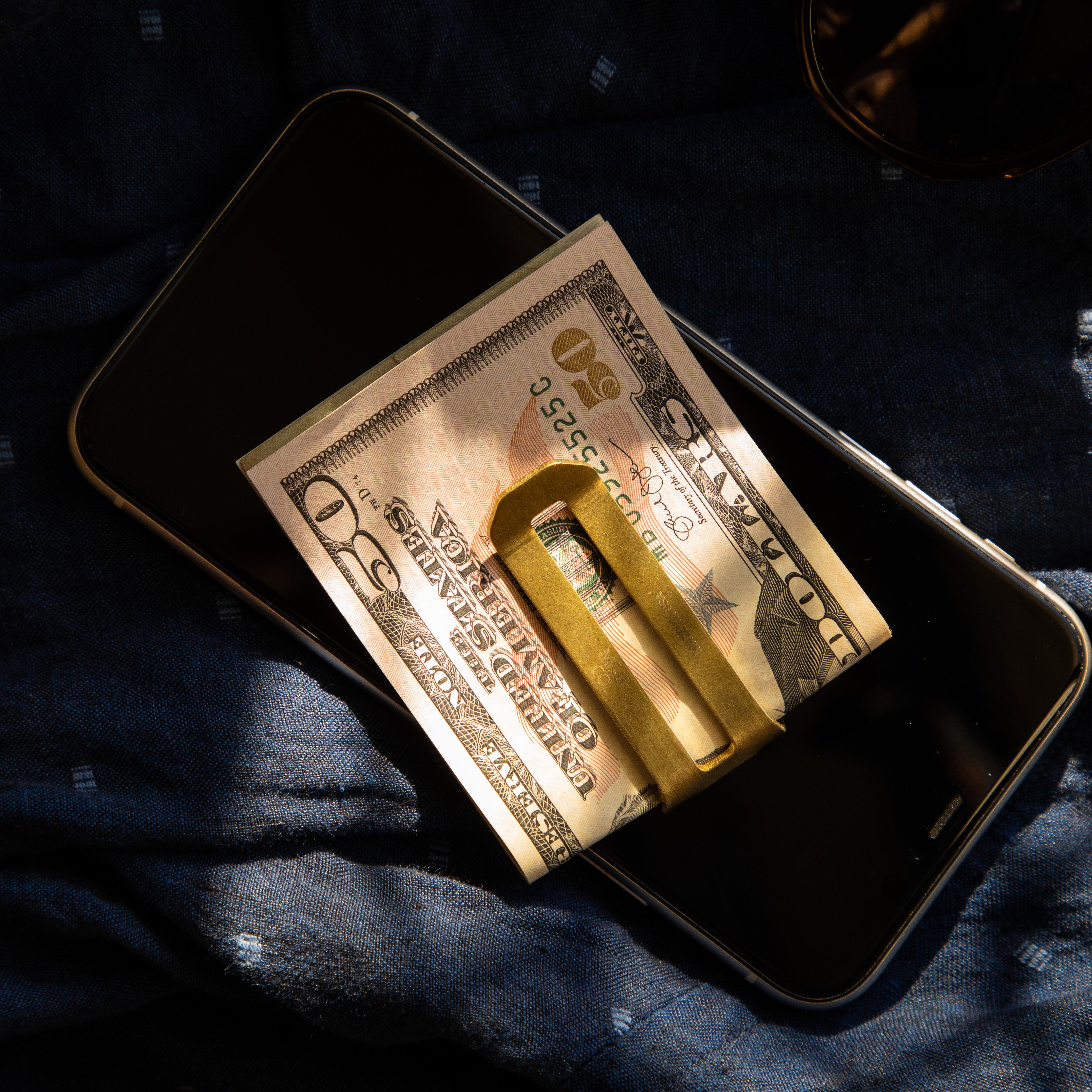 小物 CHOLOS custom money clip k18 Maxx & Unicorn Money Clip