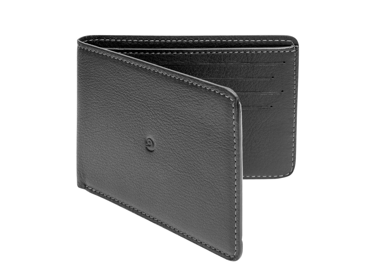 Danny P. Slim Leather Wallet Black