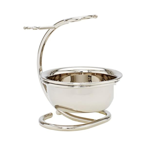 Truefitt and Hill Chrome Shaving Stand &amp; Bowl