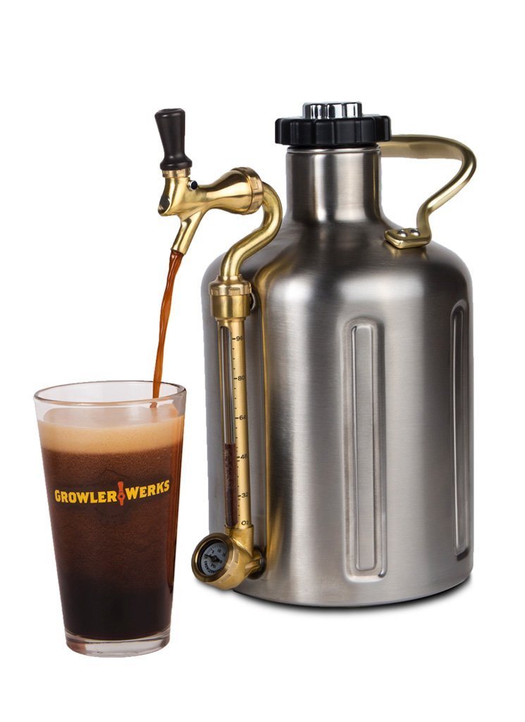 GrowlerWerks uKeg 128 Stainless Steel